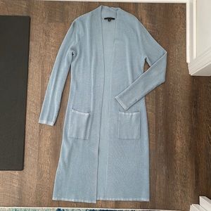 Baby Blue Full-length Cardigan - Women’s M.